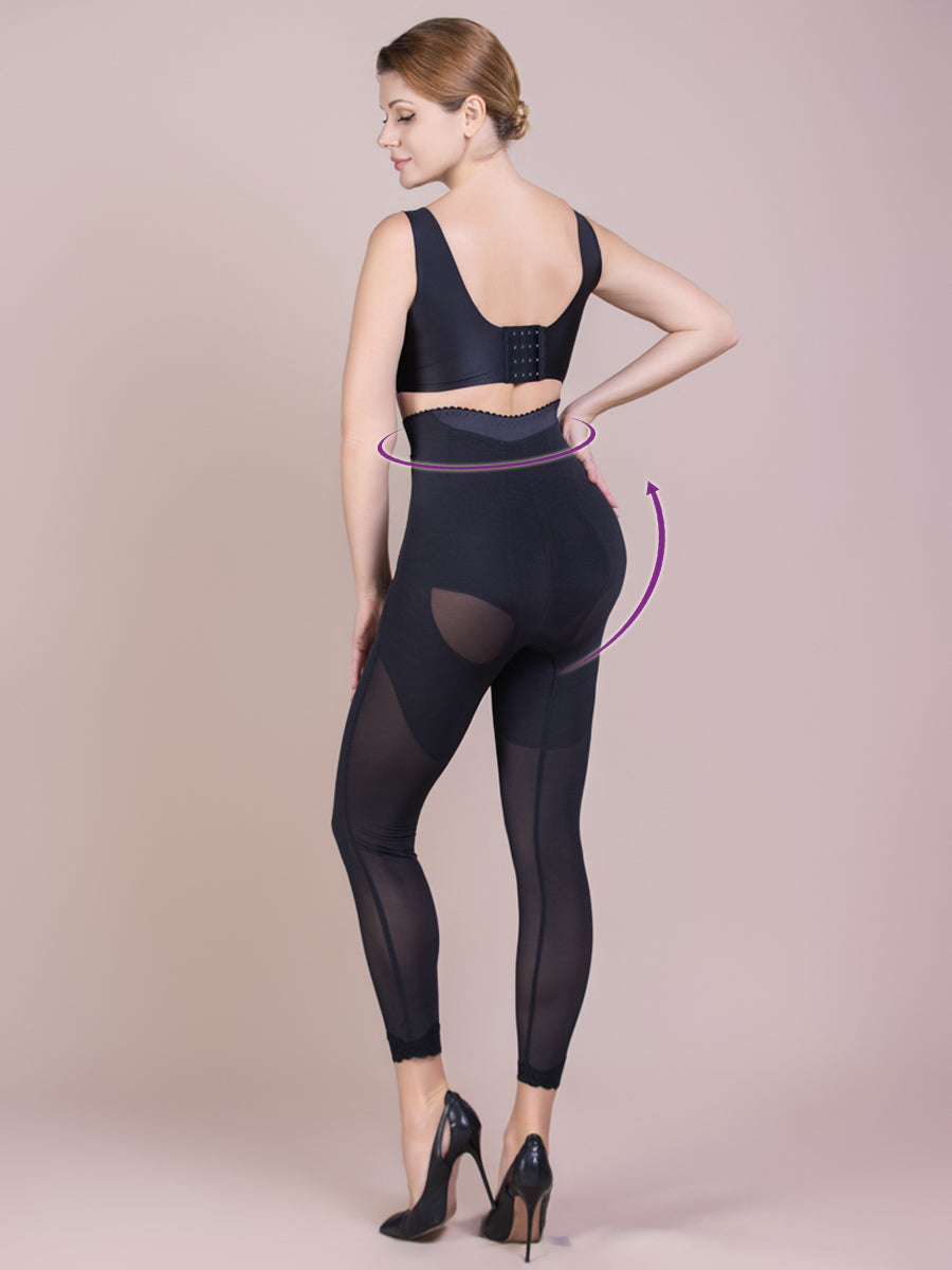 Butt Lifting Mesh Antibacterial Legging (Get A Free Pair Of Foot Carving)